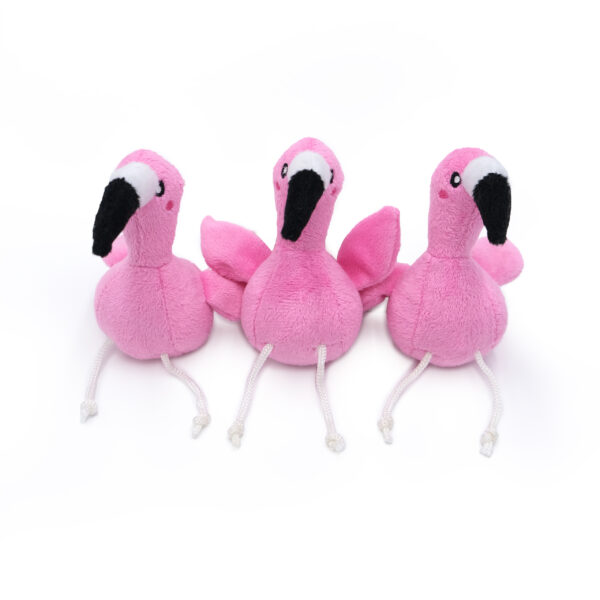 Zippy Burrow® - Flamingos In Monstera Image Preview 5