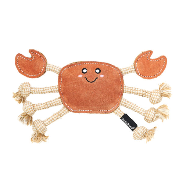 EcoZippy Suede And Rope Buddies - Crab Image Preview 1