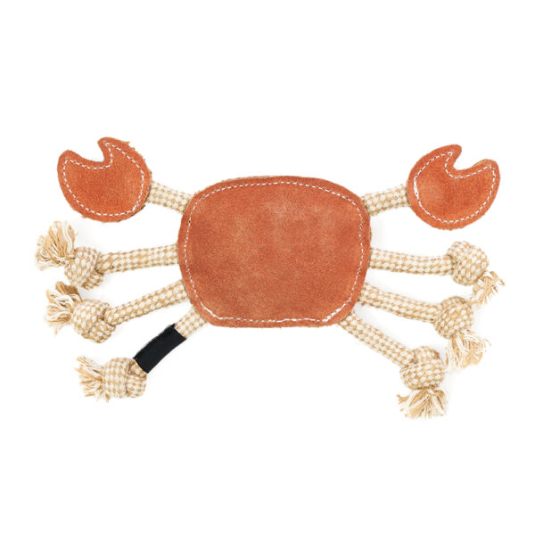 EcoZippy Suede And Rope Buddies - Crab Image Preview 2