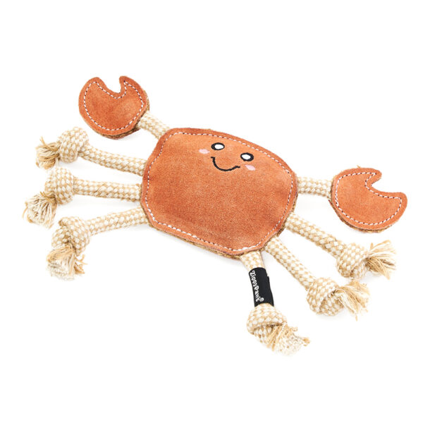 EcoZippy Suede And Rope Buddies - Crab Image Preview 3