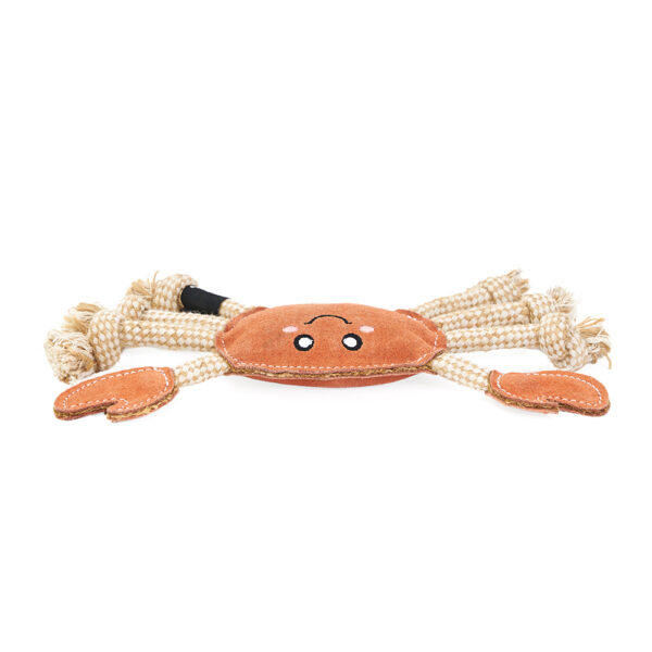 EcoZippy Suede And Rope Buddies - Crab Image Preview 4