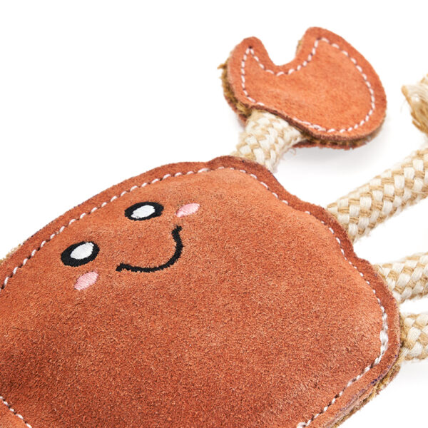 EcoZippy Suede And Rope Buddies - Crab Image Preview 5