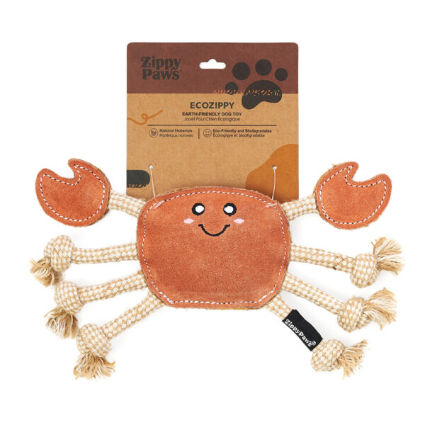 EcoZippy Suede And Rope Buddies - Crab Image Preview 6