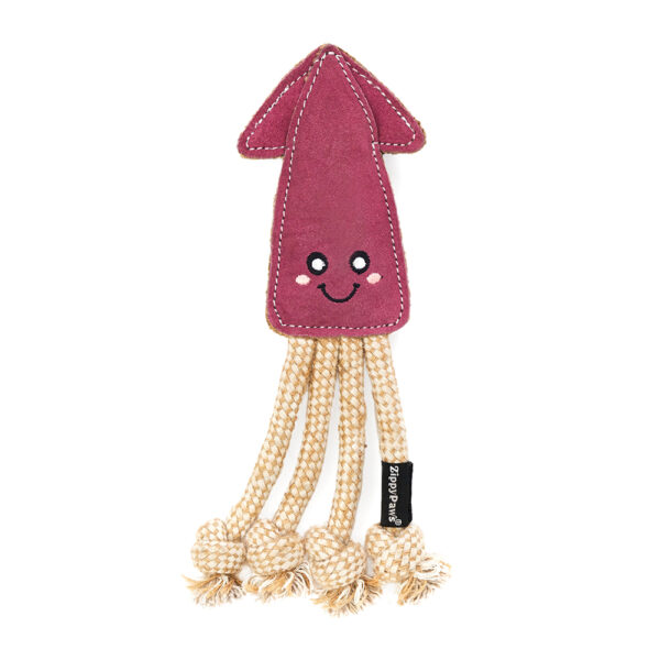 EcoZippy Suede And Rope Buddies - Squid Image Preview 1