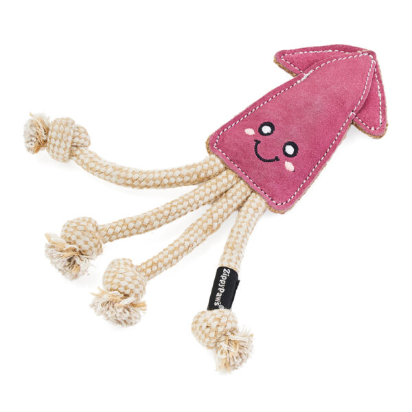 EcoZippy Suede And Rope Buddies - Squid Image Preview 3