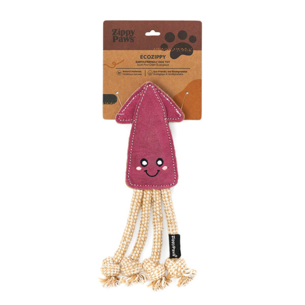 EcoZippy Suede And Rope Buddies - Squid Image Preview 6