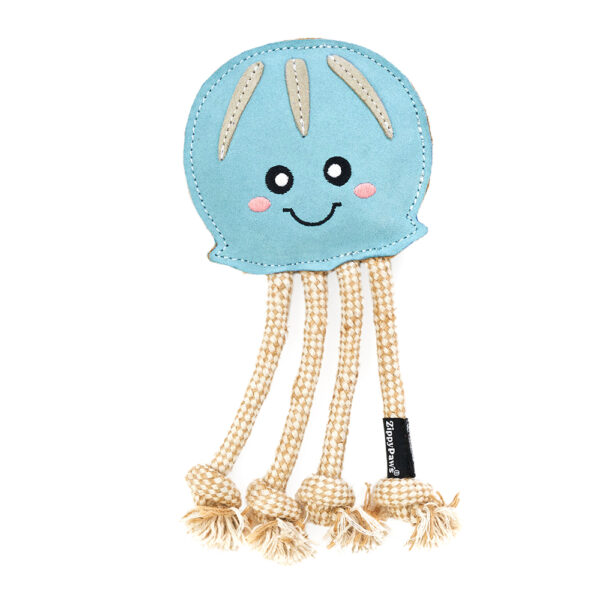 EcoZippy Suede And Rope Buddies - Jellyfish Image Preview 1