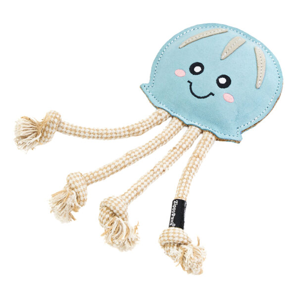 EcoZippy Suede And Rope Buddies - Jellyfish Image Preview 3