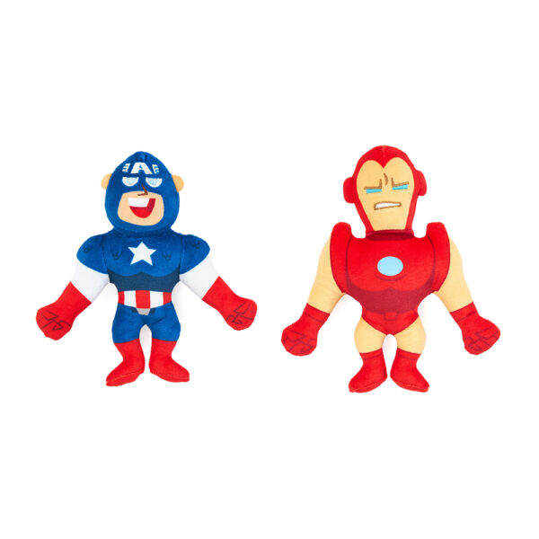 Marvel Avengers Plush 2-Pack - Captain America & Iron Man Image Preview 1