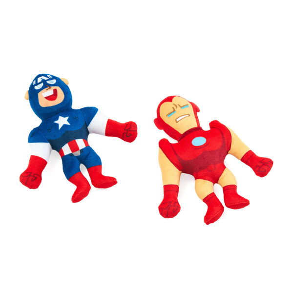 Marvel Avengers Plush 2-Pack - Captain America & Iron Man Image Preview 3