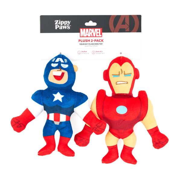 Marvel Avengers Plush 2-Pack - Captain America & Iron Man Image Preview 6