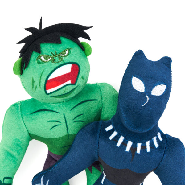Marvel Avengers Plush 2-Pack - Hulk & Black Panther Image Preview 5