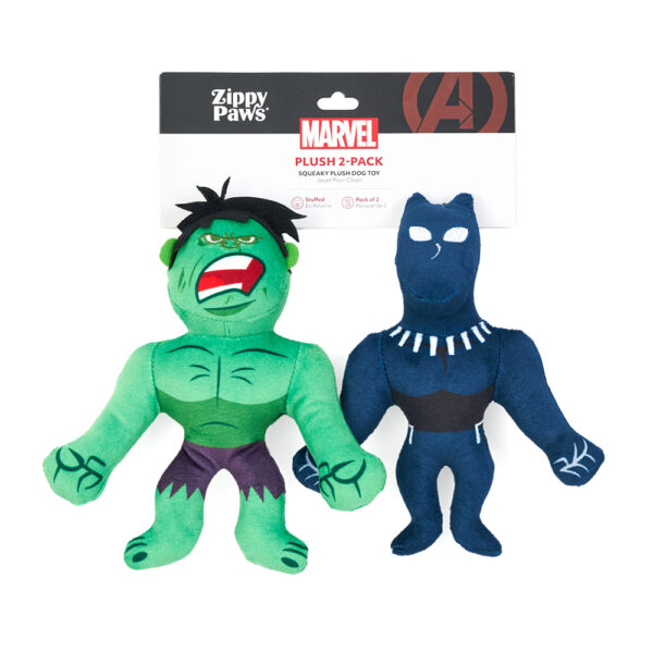 Marvel Avengers Plush 2-Pack - Hulk & Black Panther Image Preview 6